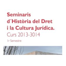Programa de seminaris del Grup Història del Dret de la Càtedra